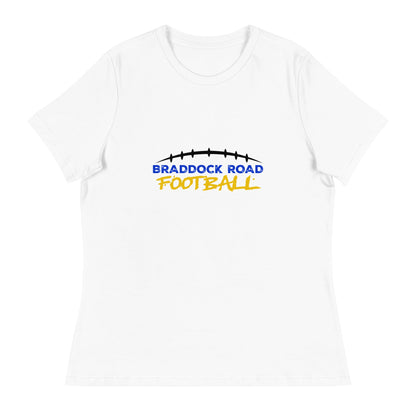 Performance | Women's Relaxed T Shirt | Braddock Road Football | Arch Athletics Logo