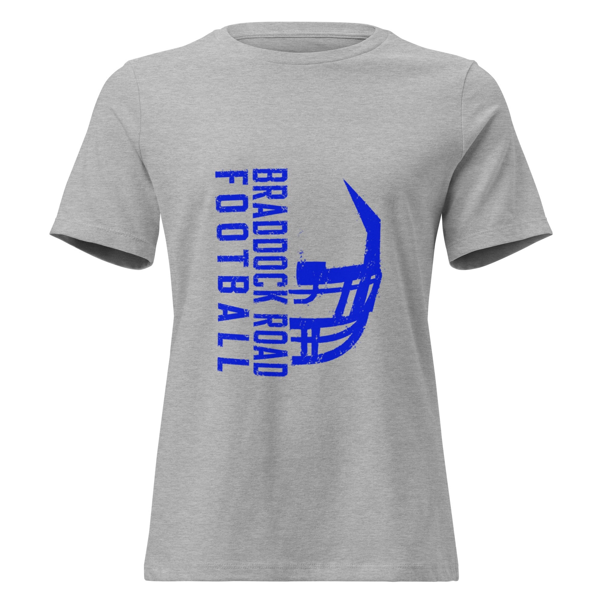 Performance | Women's Relaxed T Shirt | Braddock Road Football | Sideline Vertical Logo
