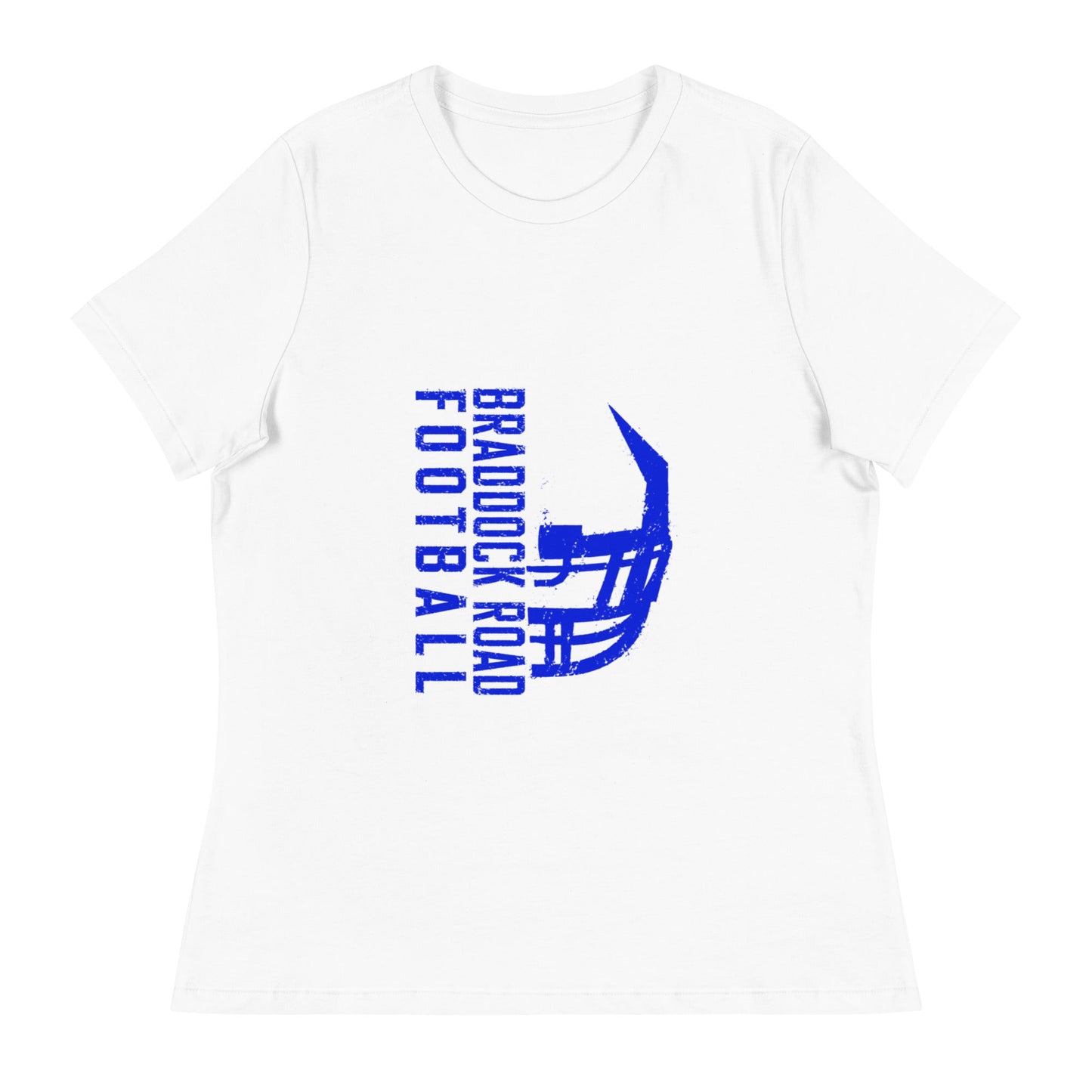 Performance | Women's Relaxed T Shirt | Braddock Road Football | Sideline Vertical Logo