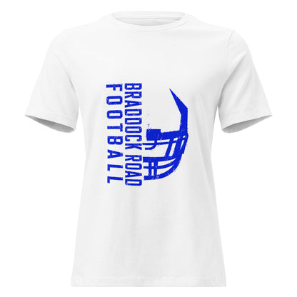 Performance | Women's Relaxed T Shirt | Braddock Road Football | Sideline Vertical Logo