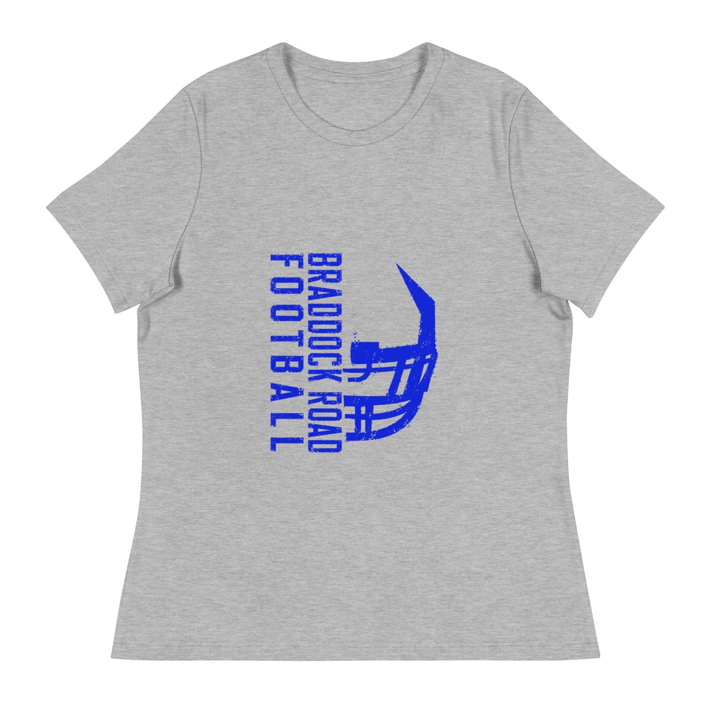 Performance | Women's Relaxed T Shirt | Braddock Road Football | Sideline Vertical Logo