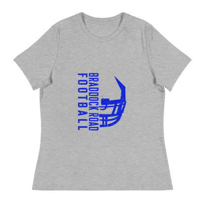 Performance | Women's Relaxed T Shirt | Braddock Road Football | Sideline Vertical Logo