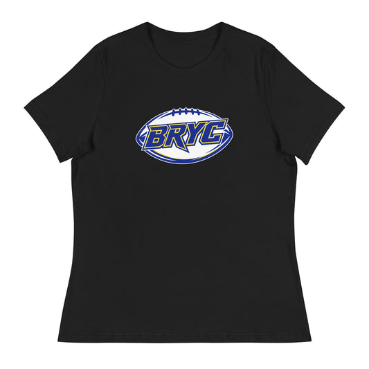Performance | Women's Relaxed T Shirt | Braddock Road Football | Veloctiy Crest Logo