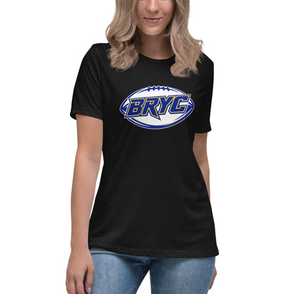 Performance | Women's Relaxed T Shirt | Braddock Road Football | Veloctiy Crest Logo