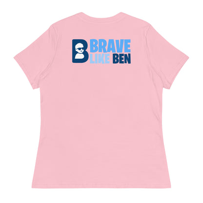 Performance | Women's Relaxed T Shirt | Brave Like Ben | Athletics Logo