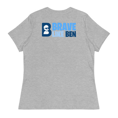 Performance | Women's Relaxed T Shirt | Brave Like Ben | Athletics Logo