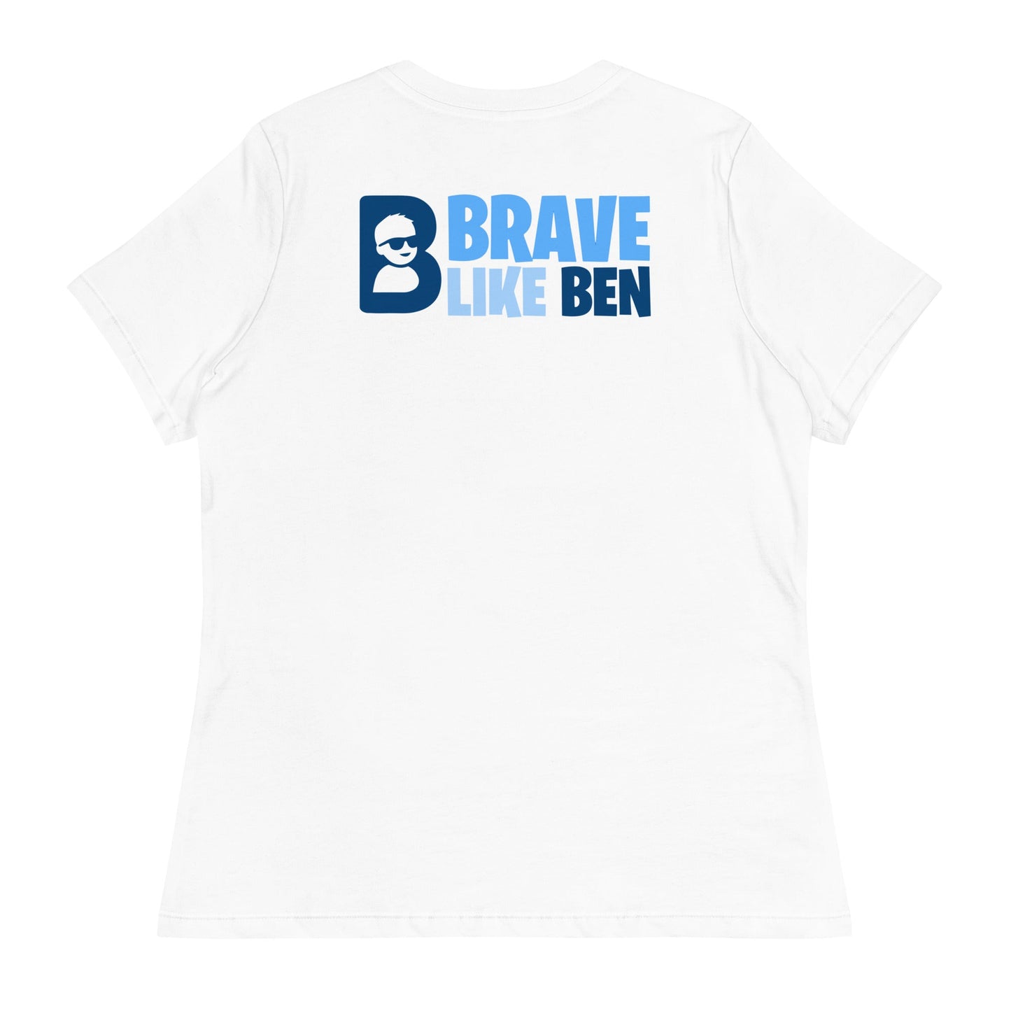 Performance | Women's Relaxed T Shirt | Brave Like Ben | Athletics Logo