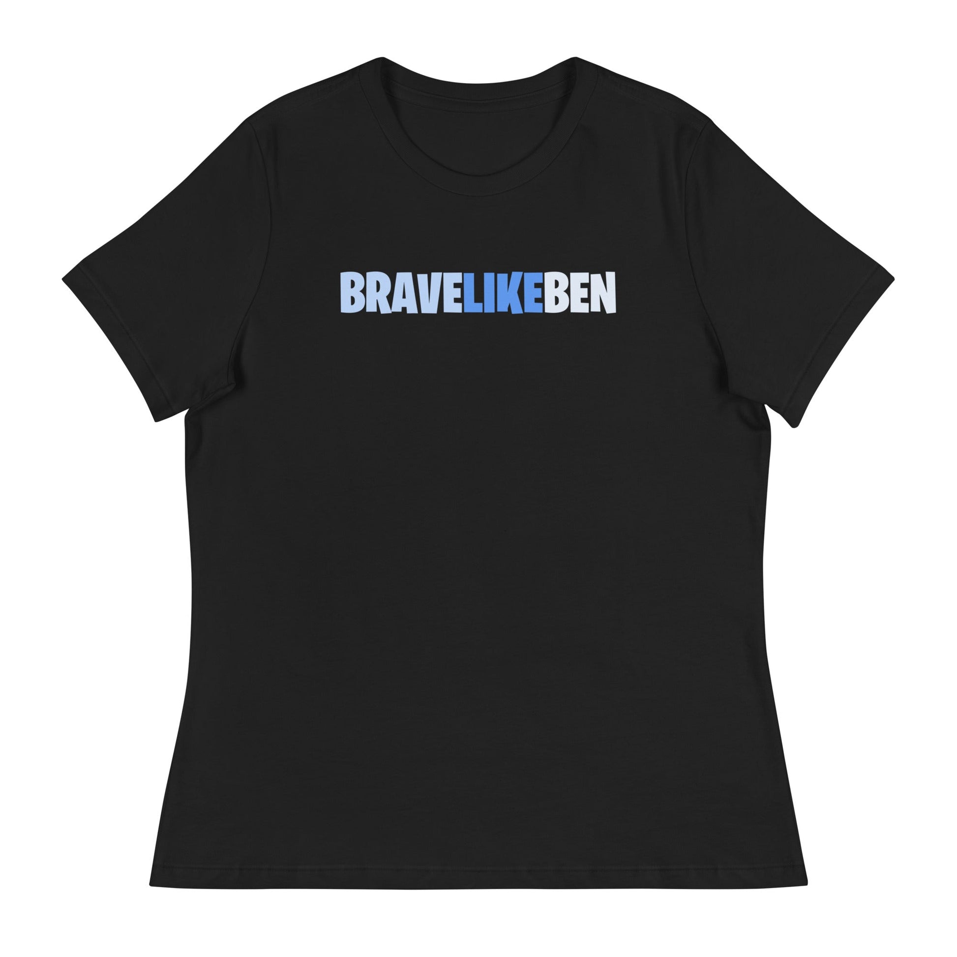 Performance | Women's Relaxed T Shirt | Brave Like Ben | Script Logo