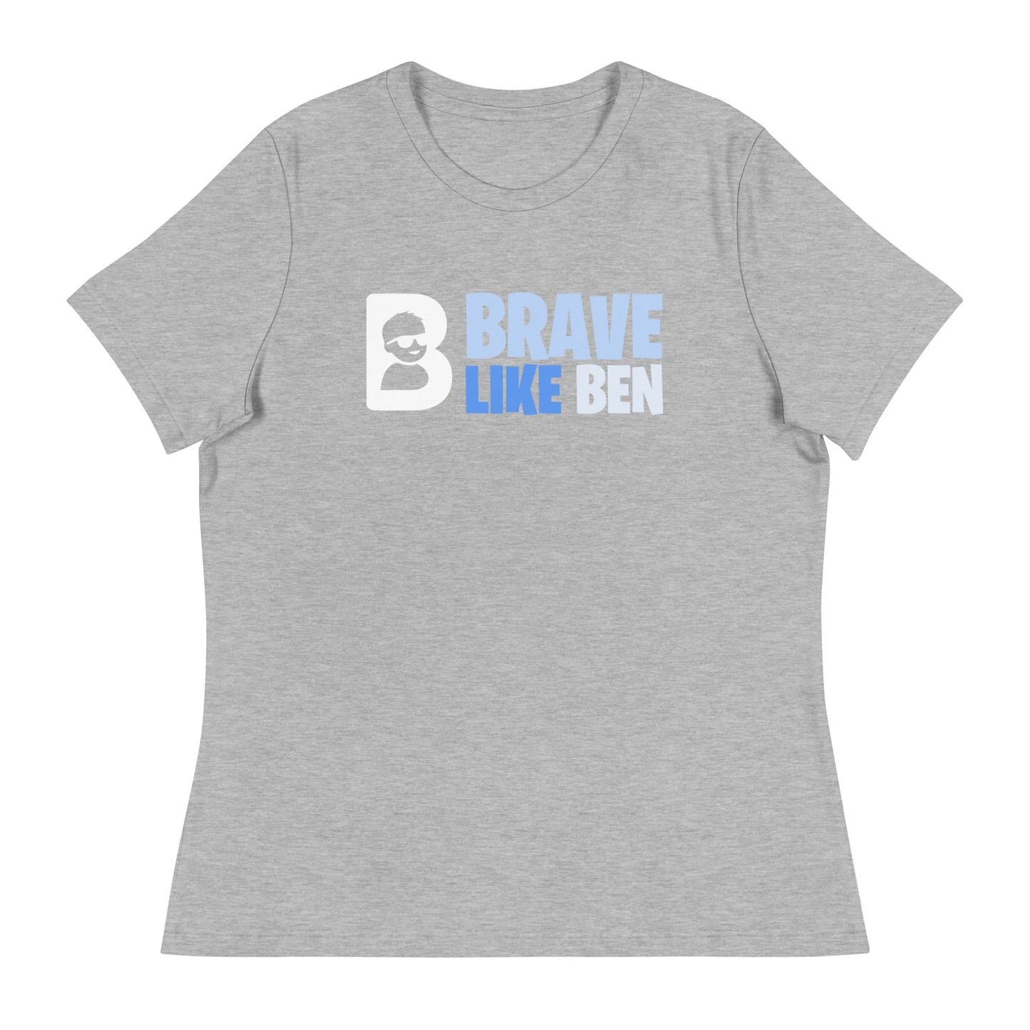 Performance | Women's Relaxed T Shirt | Brave Like Ben | Valor Logo