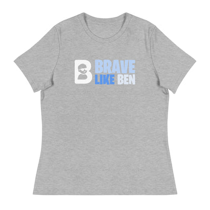 Performance | Women's Relaxed T Shirt | Brave Like Ben | Valor Logo