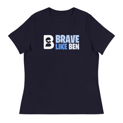 Performance | Women's Relaxed T Shirt | Brave Like Ben | Valor Logo