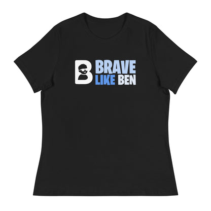 Performance | Women's Relaxed T Shirt | Brave Like Ben | Valor Logo