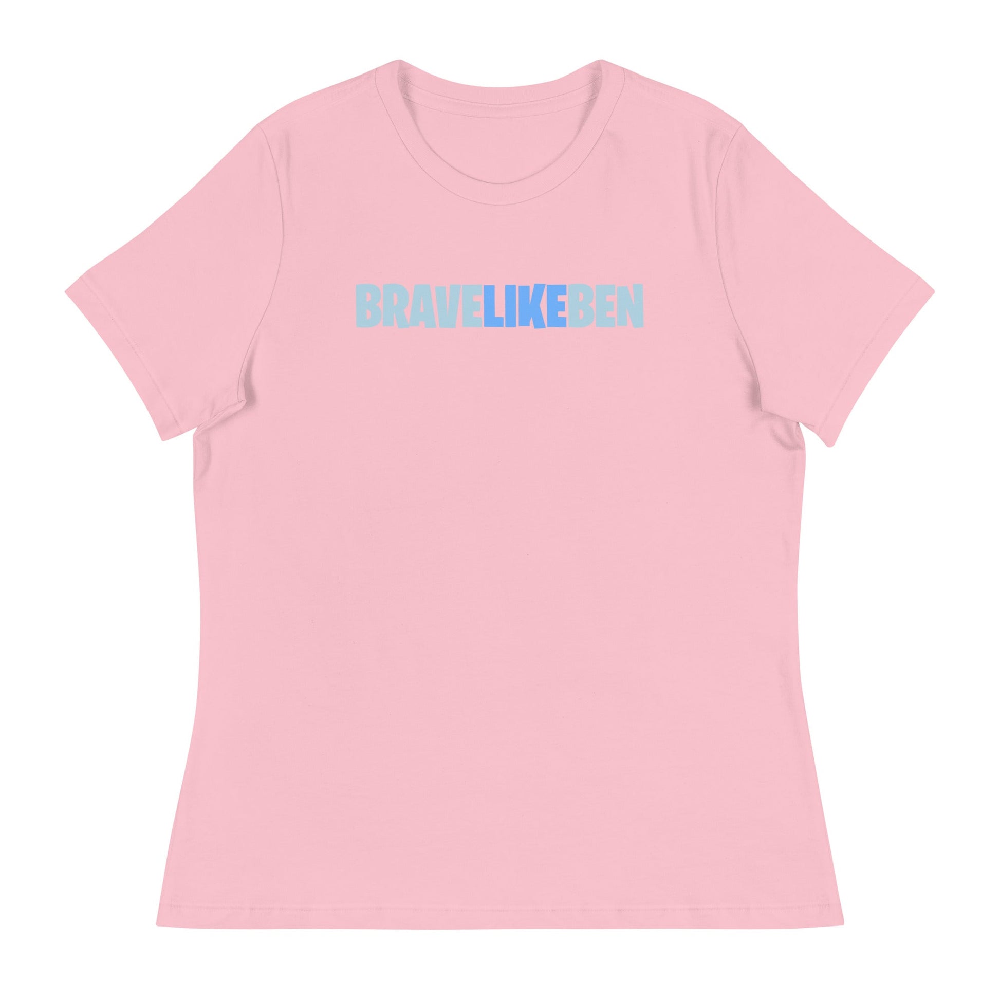 Performance | Women's Relaxed T Shirt | Brave Like Ben | Wordmark Logo
