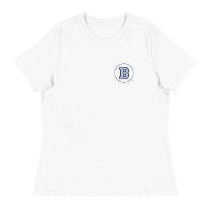 Performance | Women's Relaxed T Shirt | Bronxville | Badge Logo