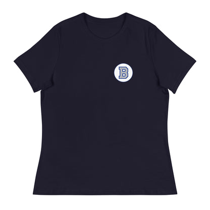 Performance | Women's Relaxed T Shirt | Bronxville | Badge Logo