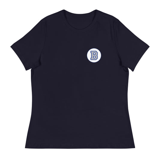 Performance | Women's Relaxed T Shirt | Bronxville | Badge Logo