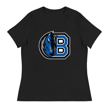 Performance | Women's Relaxed T Shirt | Bronxville | Crest Logo
