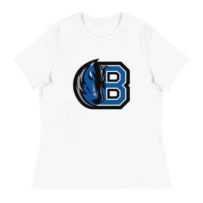 Performance | Women's Relaxed T Shirt | Bronxville | Crest Logo