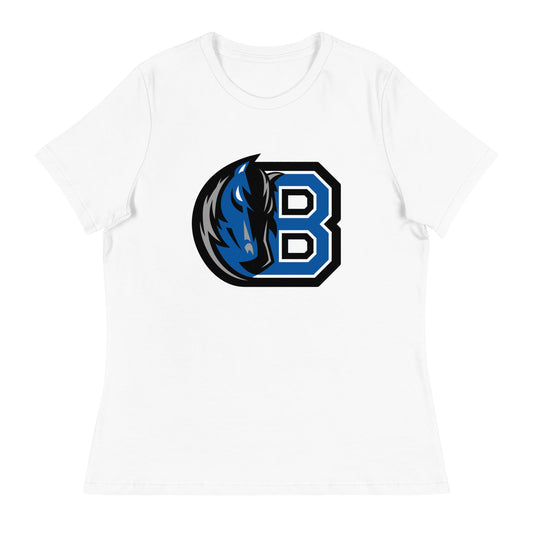 Performance | Women's Relaxed T Shirt | Bronxville | Crest Logo