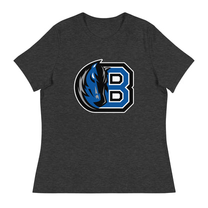 Performance | Women's Relaxed T Shirt | Bronxville | Crest Logo