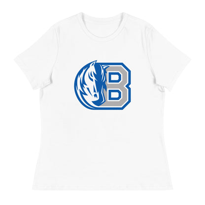 Performance | Women's Relaxed T Shirt | Bronxville | Emblem Logo