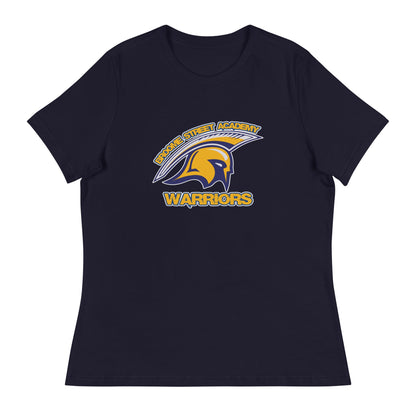 Performance | Women's Relaxed T Shirt | Broome Street Academy | Helmet Logo