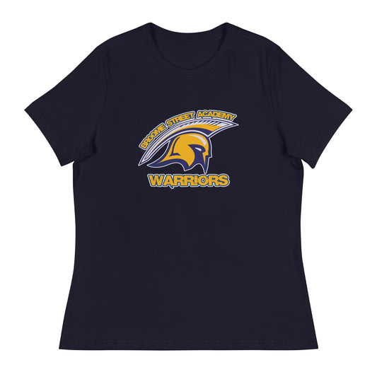 Performance | Women's Relaxed T Shirt | Broome Street Academy | Helmet Logo