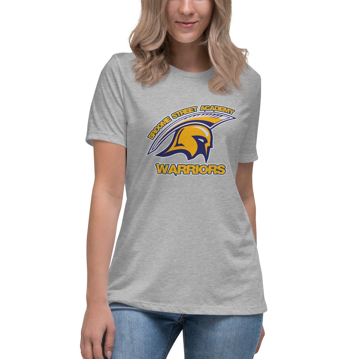Performance | Women's Relaxed T Shirt | Broome Street Academy | Helmet Logo
