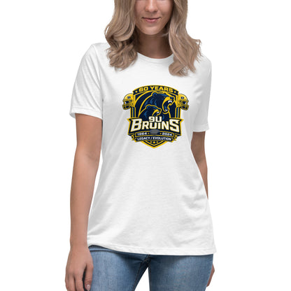 Performance | Women's Relaxed T Shirt | Bruins The Evolution | Legacy Crest Logo