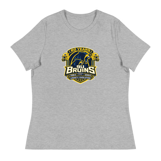 Performance | Women's Relaxed T Shirt | Bruins The Evolution | Legacy Crest Logo