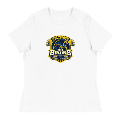 Performance | Women's Relaxed T Shirt | Bruins The Evolution | Legacy Crest Logo