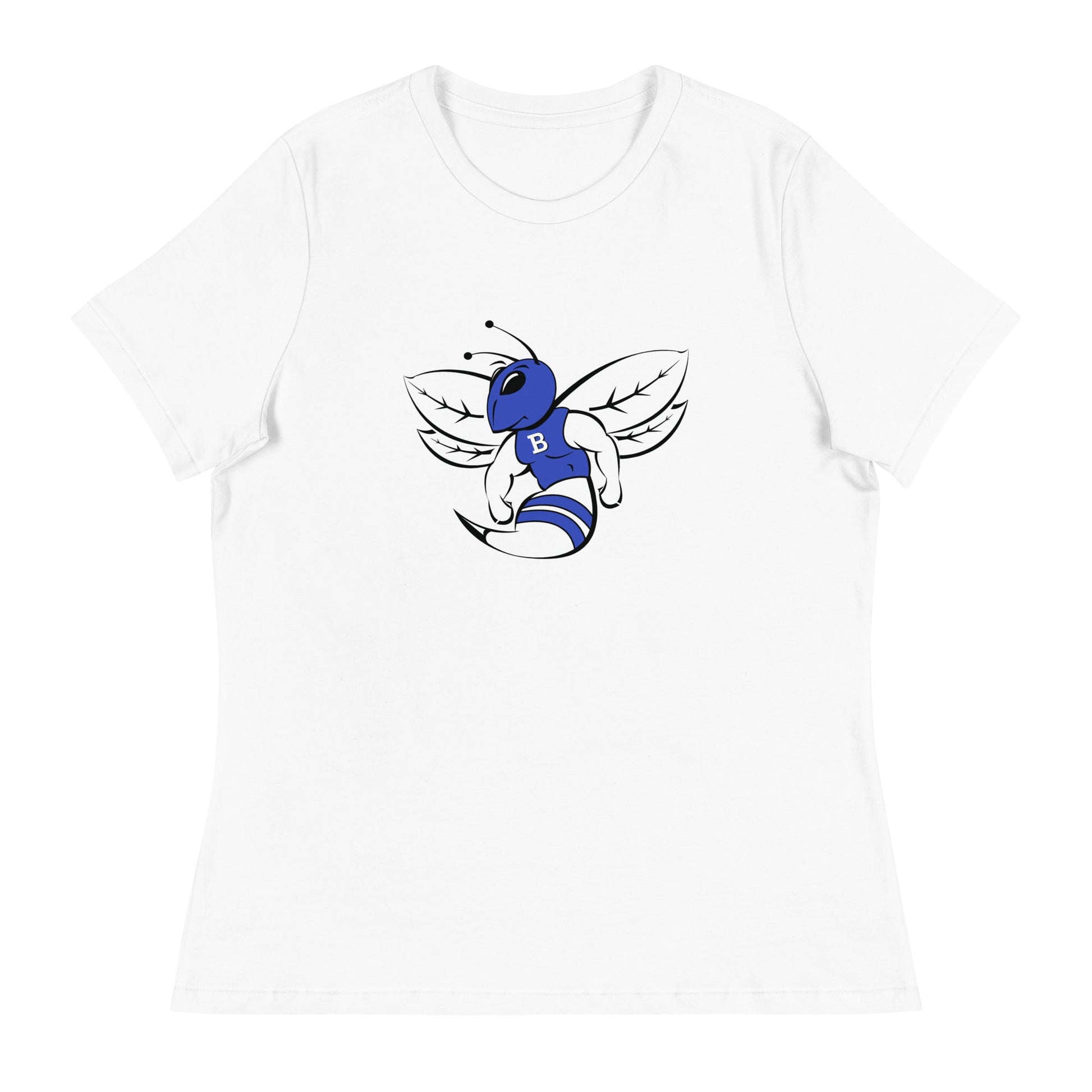 Performance | Women's Relaxed T Shirt | Bryant High School Track Booster | Hornet Logo
