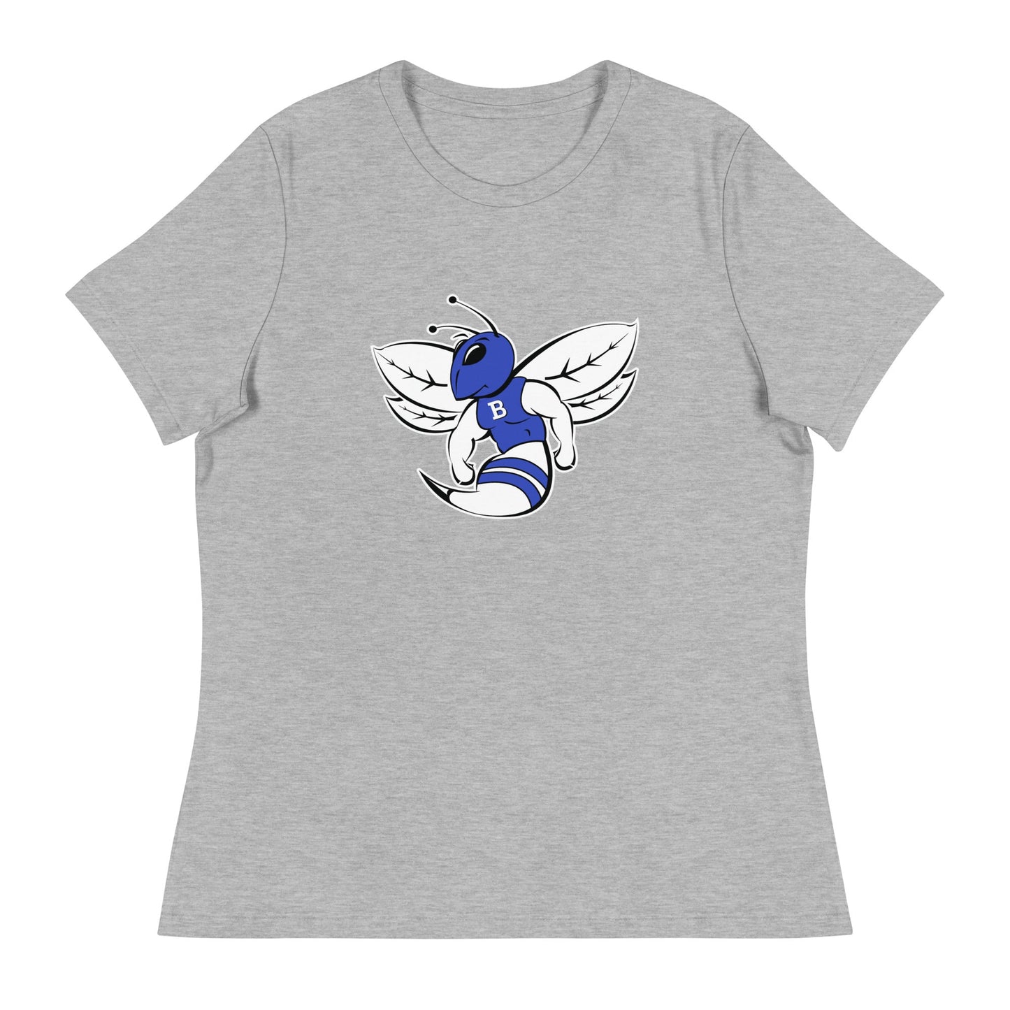 Performance | Women's Relaxed T Shirt | Bryant High School Track Booster | Hornet Logo