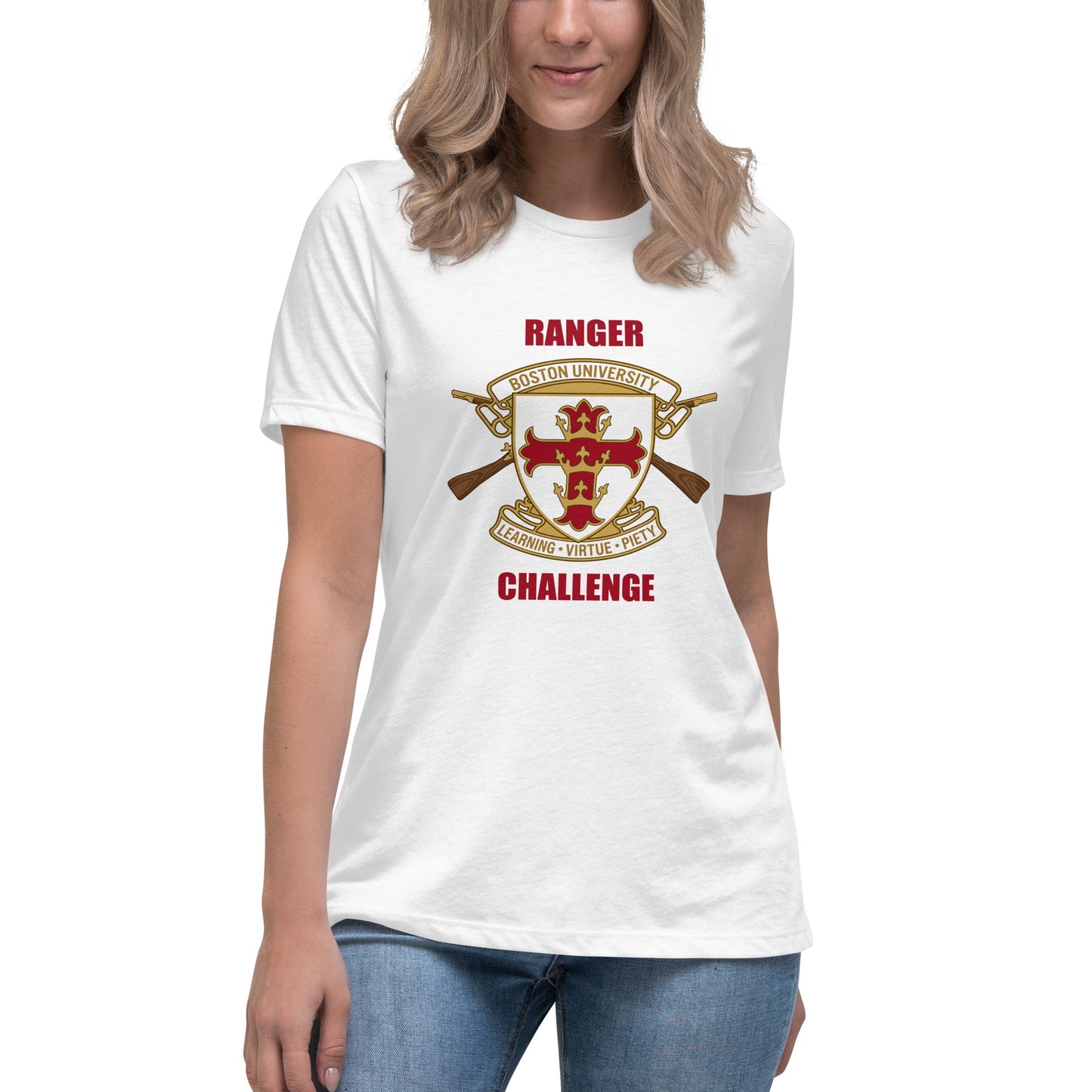 Performance | Women's Relaxed T Shirt | BU Army ROTC Ranger Challenge
