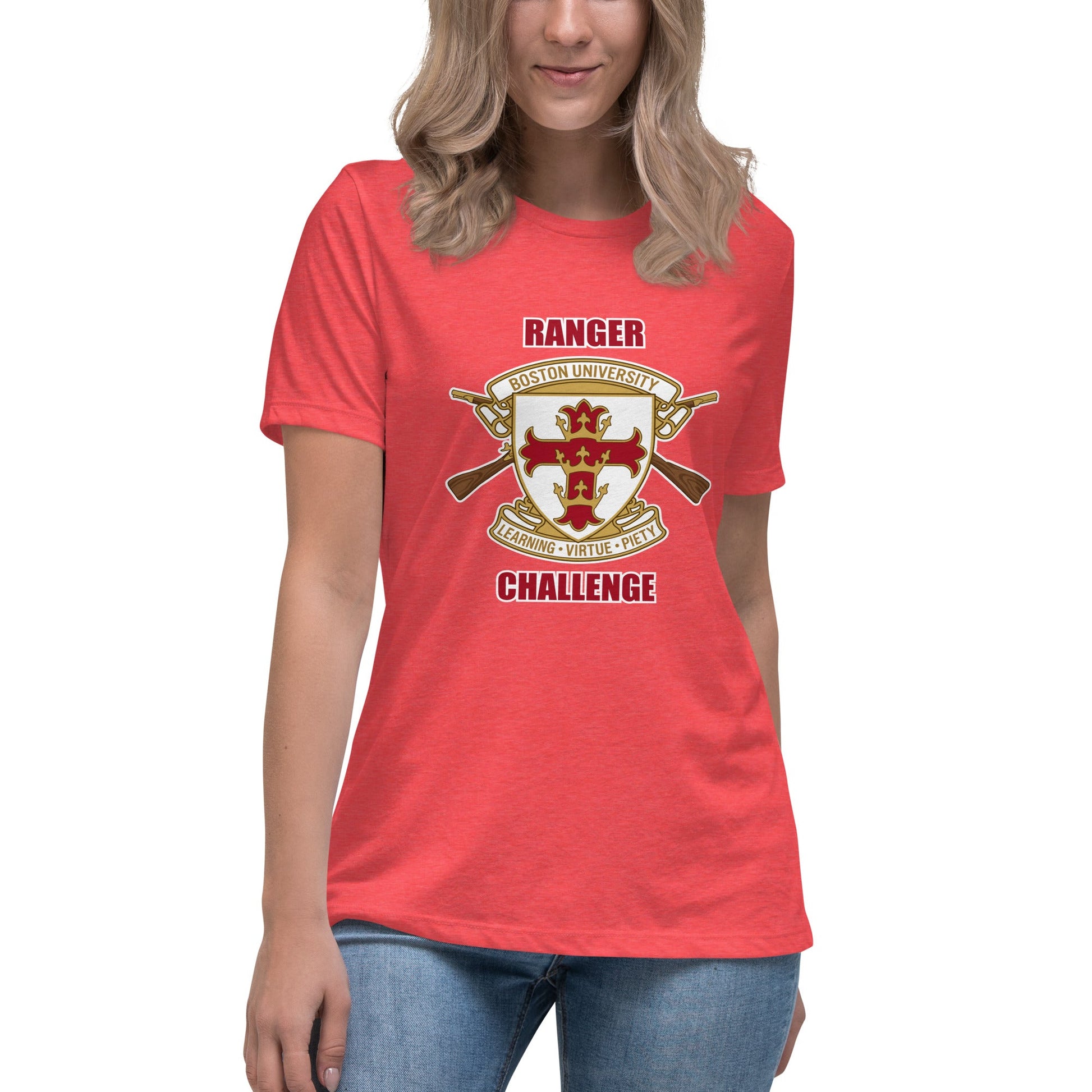 Performance | Women's Relaxed T Shirt | BU Army ROTC Ranger Challenge