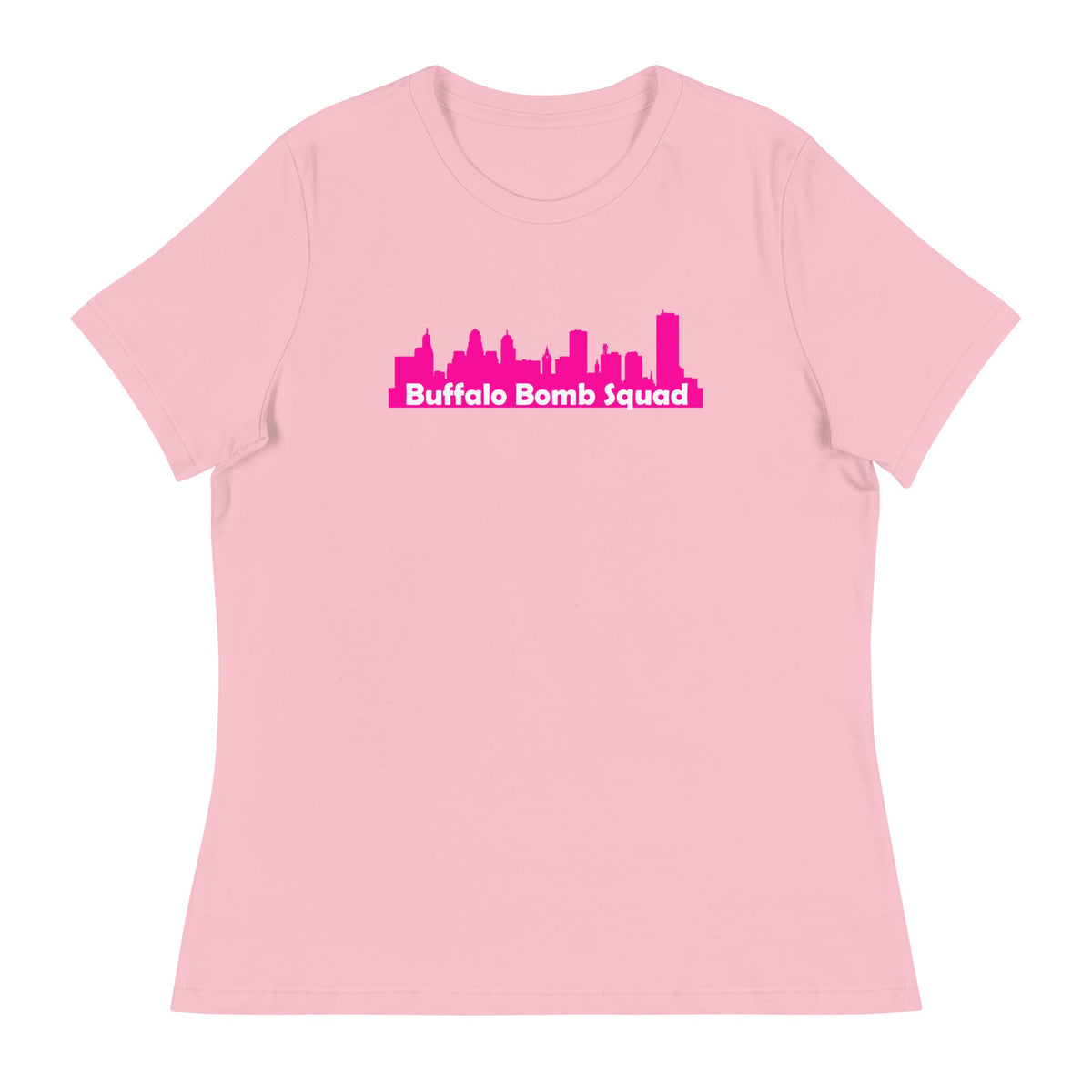 Performance | Women's Relaxed T Shirt | Buffalo Bomb Squad 16u | Skyline Logo