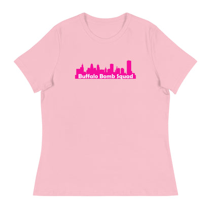 Performance | Women's Relaxed T Shirt | Buffalo Bomb Squad 16u | Skyline Logo