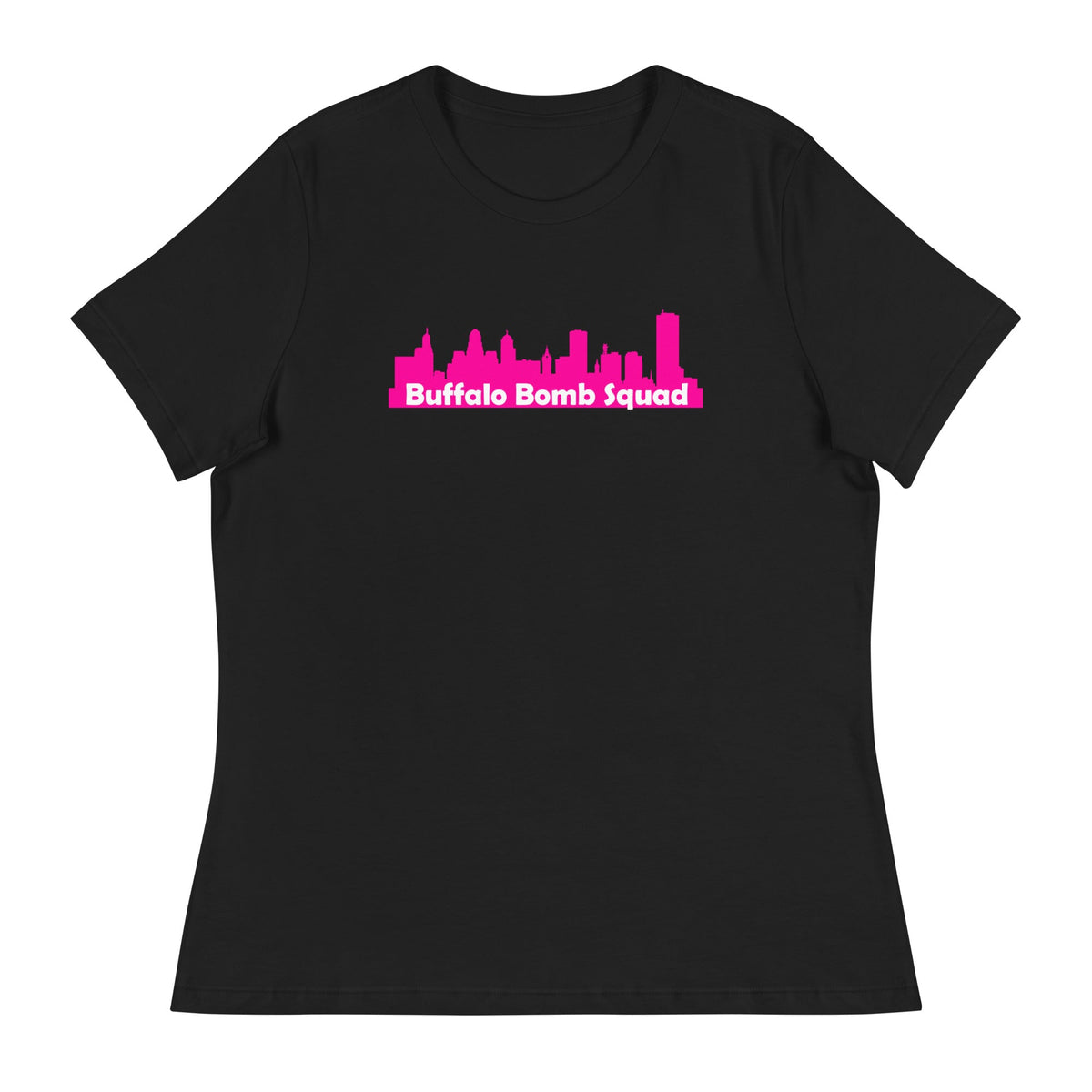 Performance | Women's Relaxed T Shirt | Buffalo Bomb Squad 16u | Skyline Logo