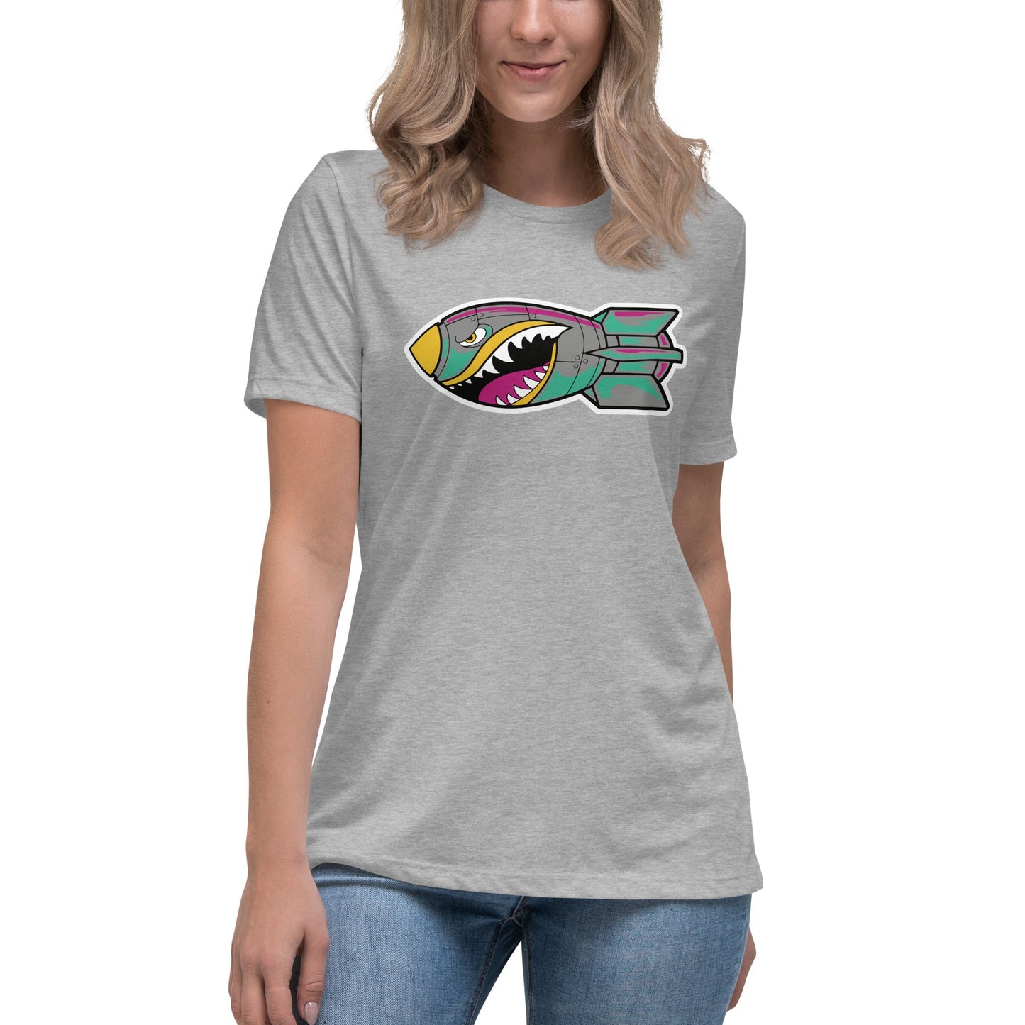 Performance | Women's Relaxed T Shirt | Buffalo Bomb Squad | Bomber Logo
