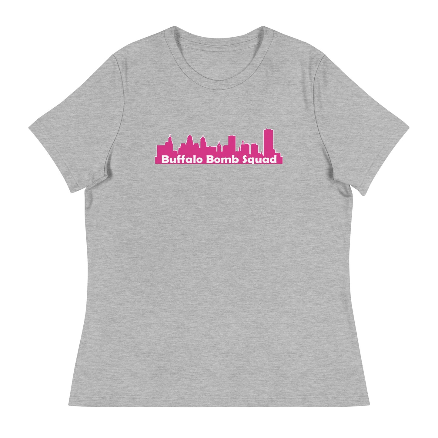 Performance | Women's Relaxed T Shirt | Buffalo Bomb Squad | Skyline Logo