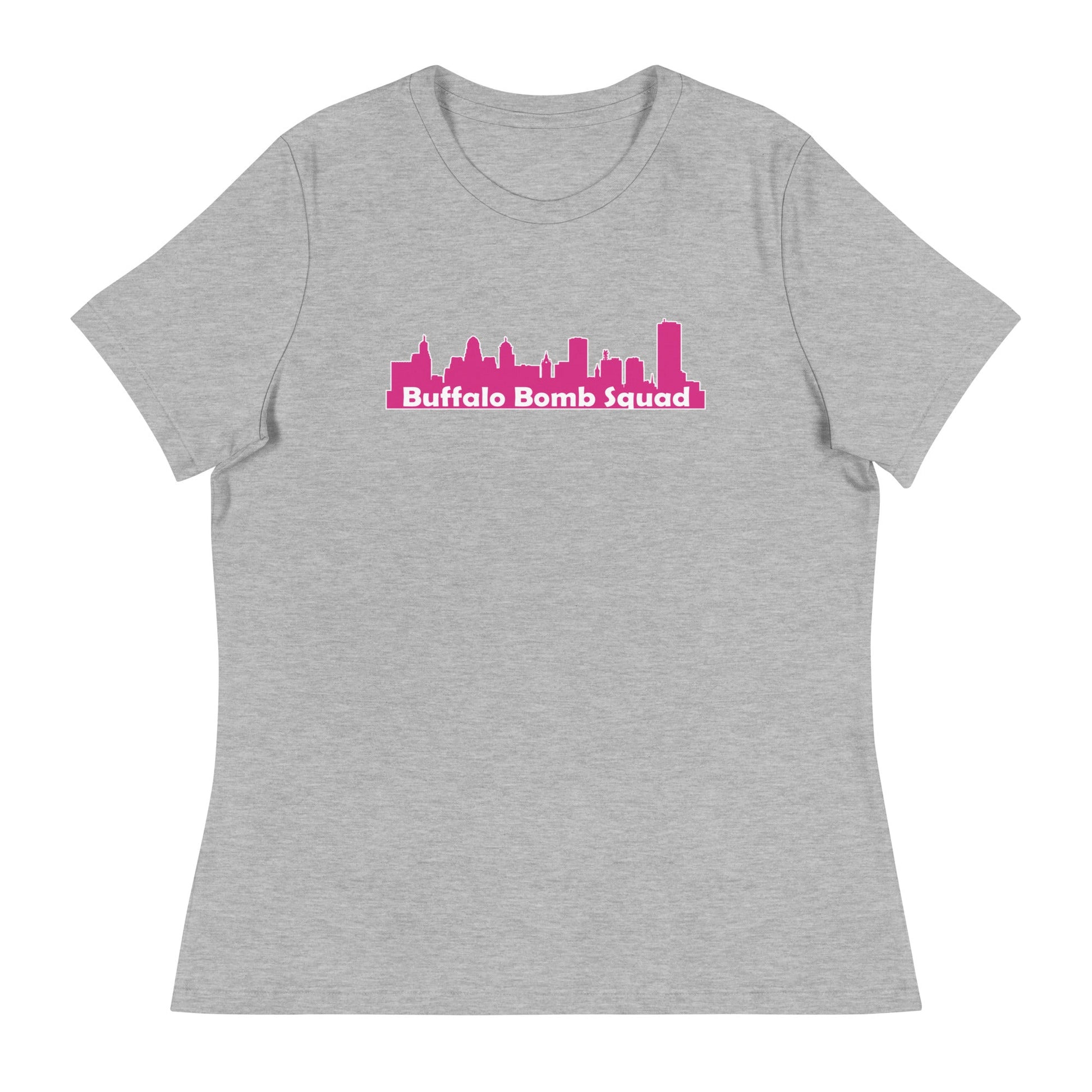 Performance | Women's Relaxed T Shirt | Buffalo Bomb Squad | Skyline Logo