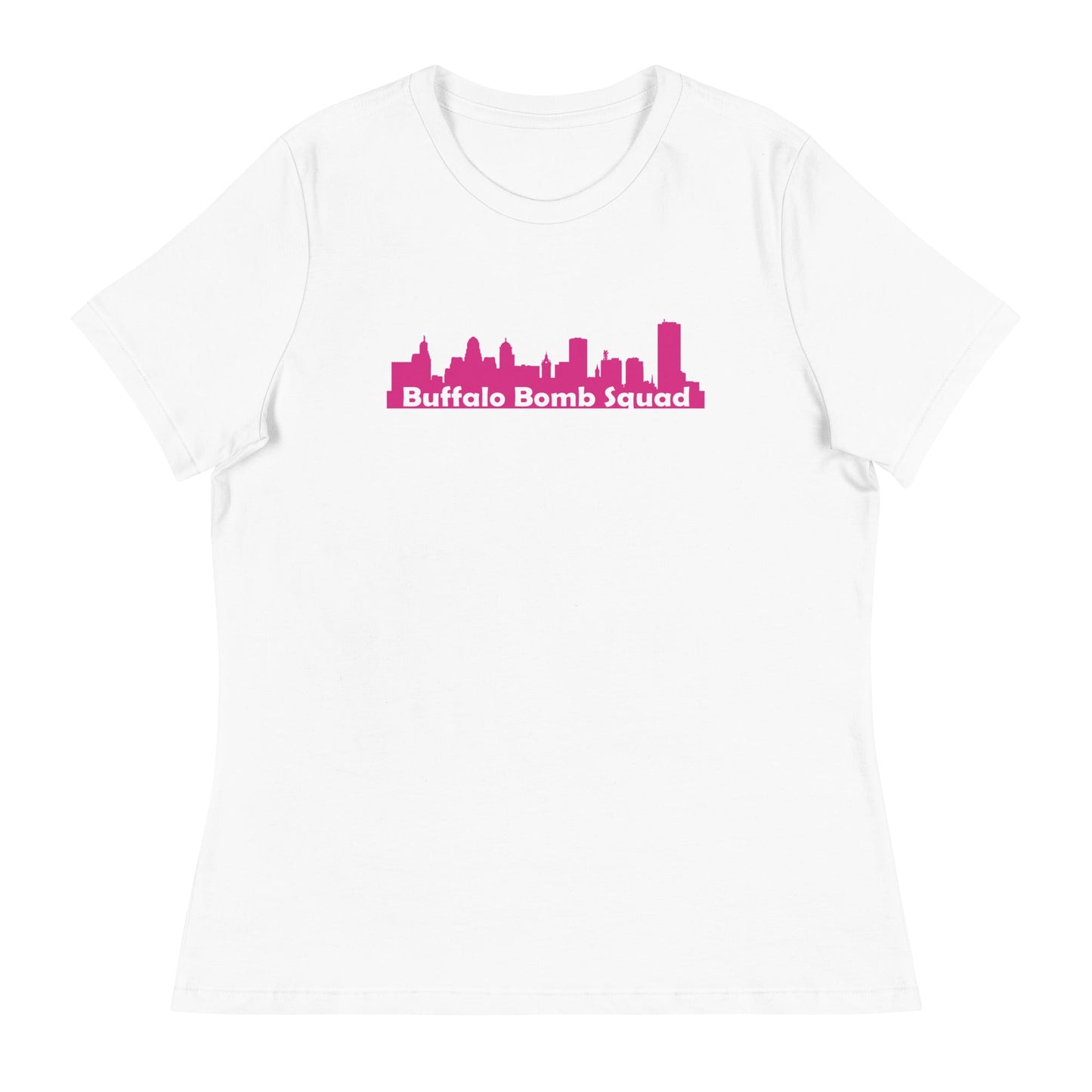 Performance | Women's Relaxed T Shirt | Buffalo Bomb Squad | Skyline Logo