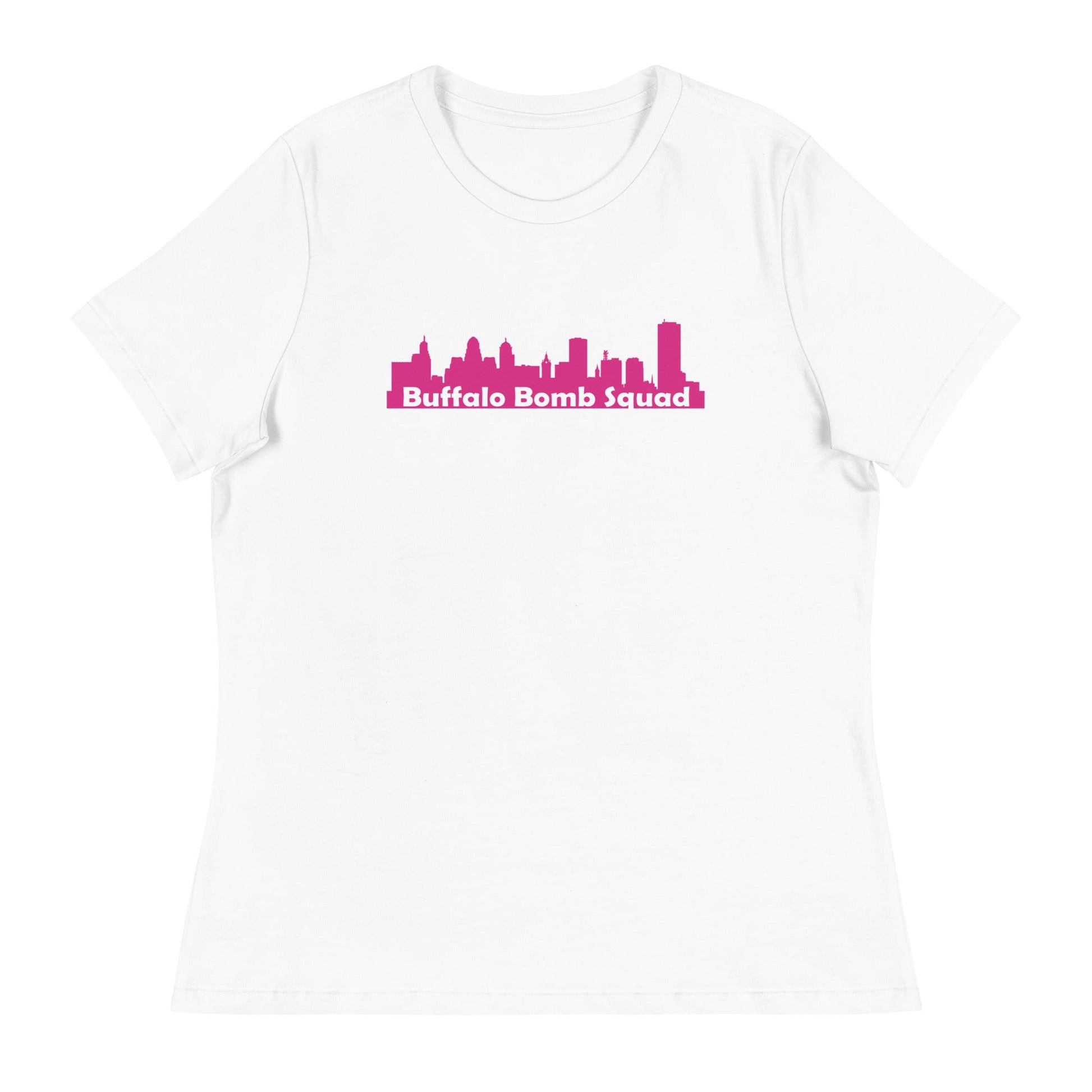 Performance | Women's Relaxed T Shirt | Buffalo Bomb Squad | Skyline Logo