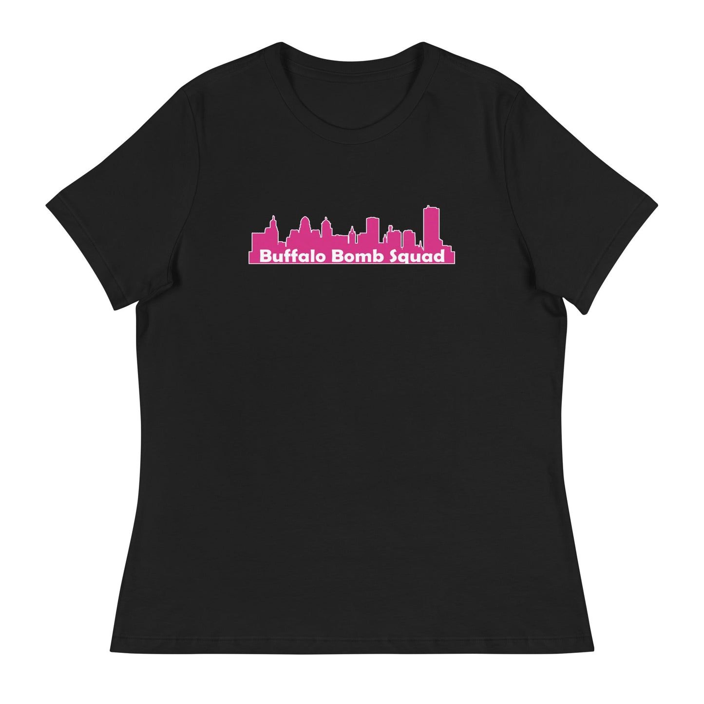 Performance | Women's Relaxed T Shirt | Buffalo Bomb Squad | Skyline Logo