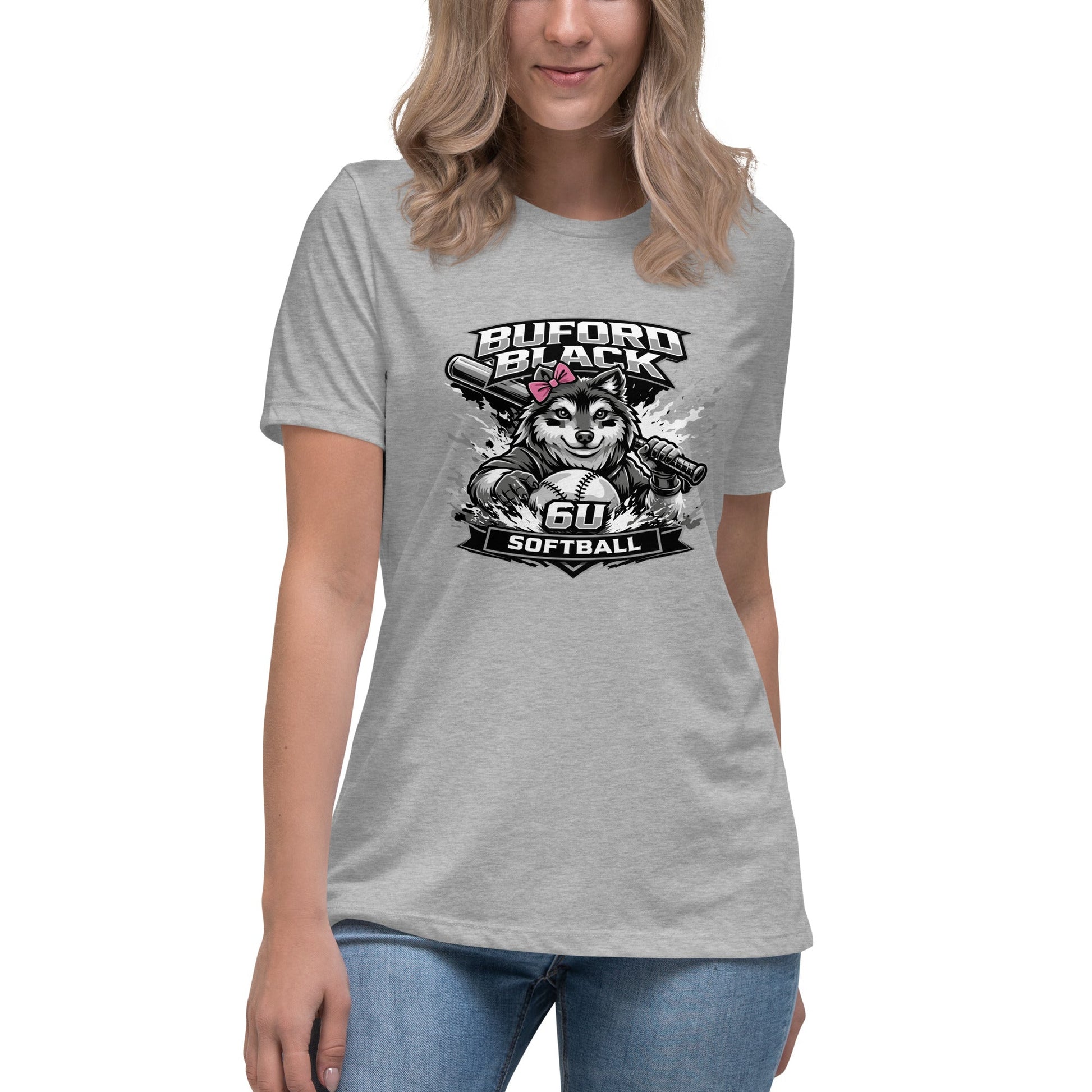 Performance | Women's Relaxed T Shirt | Buford Black 6U