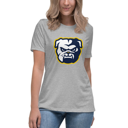 Performance | Women's Relaxed T Shirt | Bulldogs - MD | Mascot Logo
