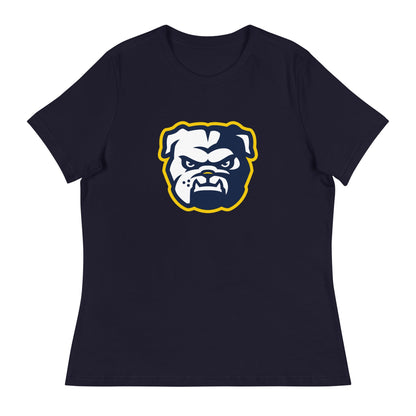 Performance | Women's Relaxed T Shirt | Bulldogs - MD | Mascot Logo