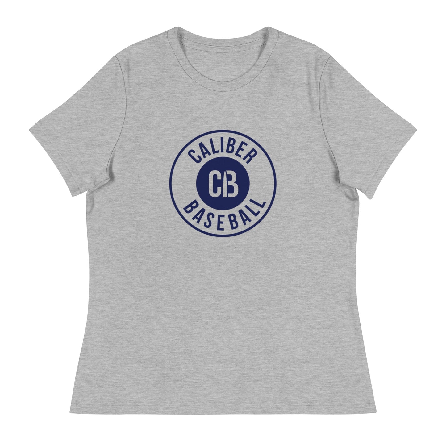 Performance | Women's Relaxed T Shirt | Caliber Baseball | Badge Logo