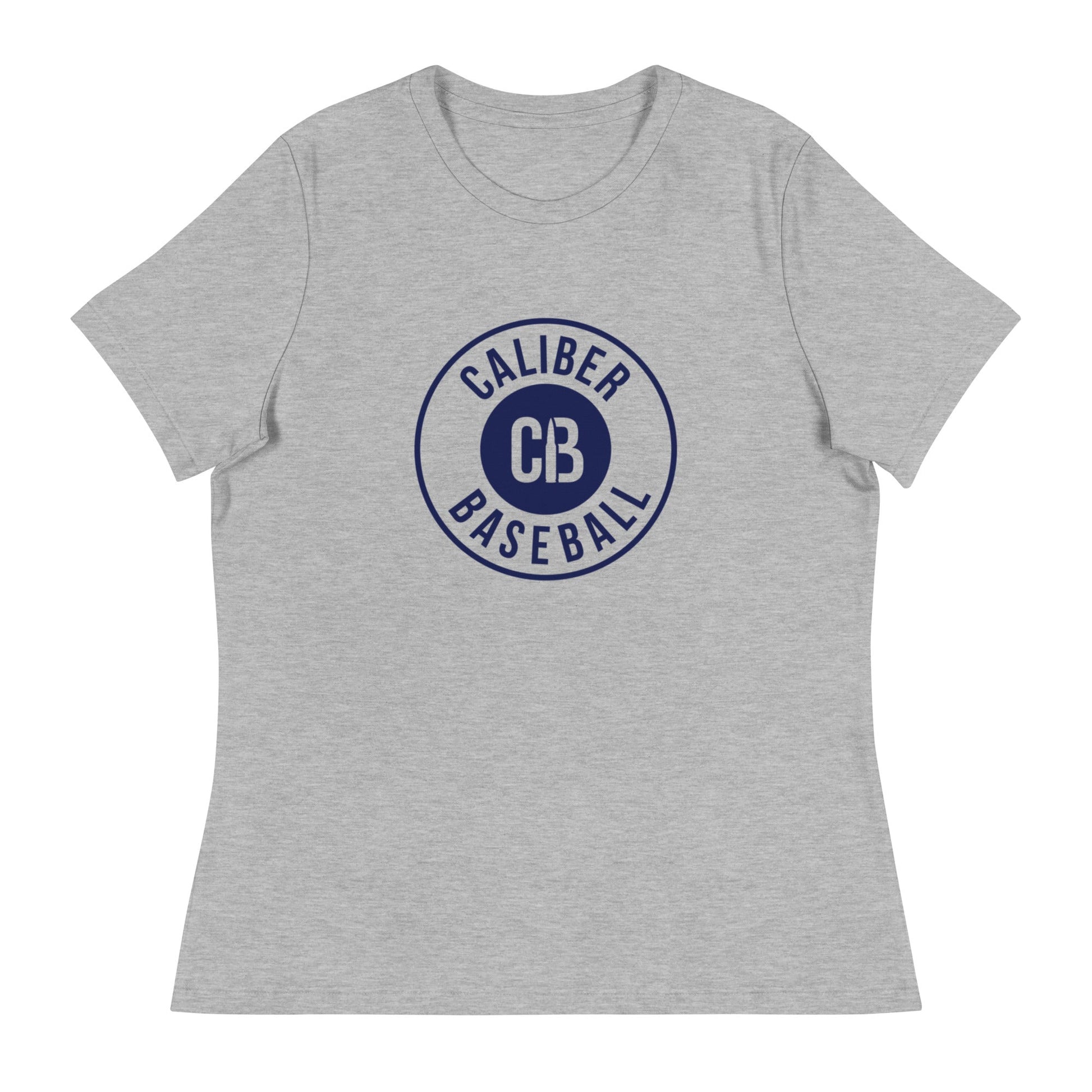 Performance | Women's Relaxed T Shirt | Caliber Baseball | Badge Logo