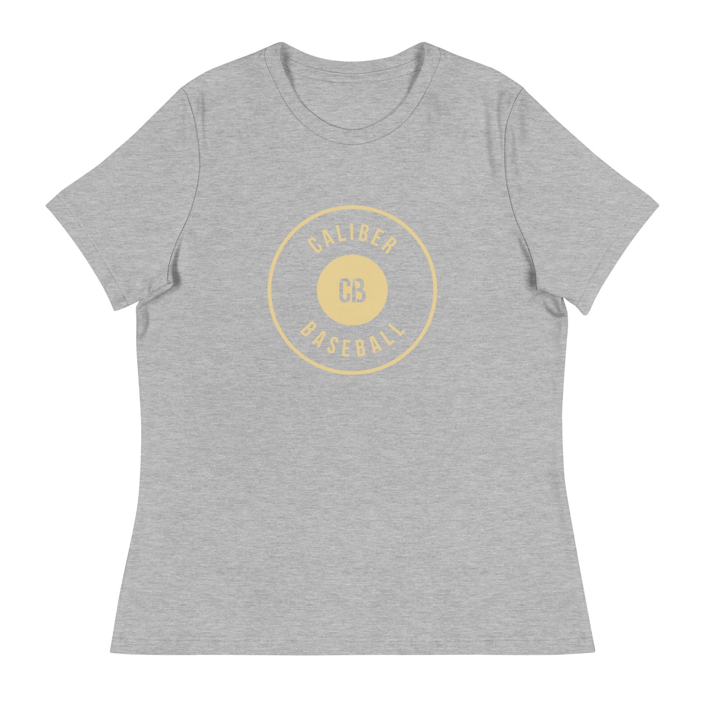 Performance | Women's Relaxed T Shirt | Caliber Baseball | Crest Logo
